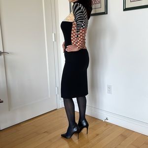 Plein Sud Black Classic Skirt